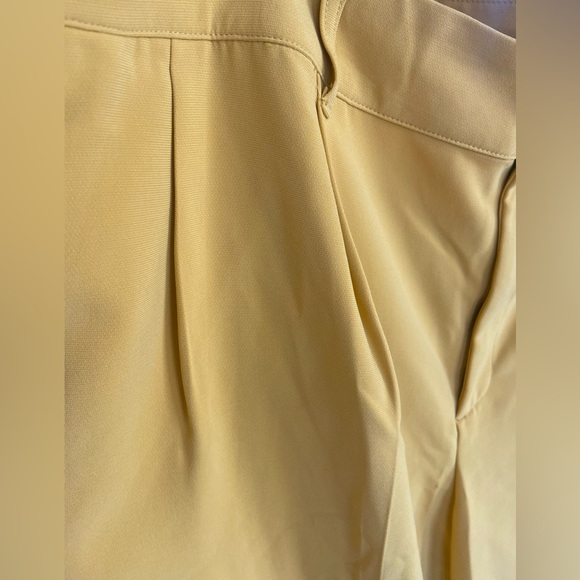 2X 🔖 SERGIO HUDSON x Target Yellow High-Waist Wide Leg Tailored Trousers - Picture 8 of 11